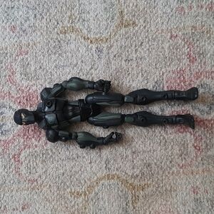 GI Joe Hasbro 2005  snake eyes action figure